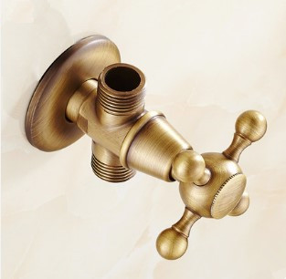 Antique Brass Angle Valve FA028