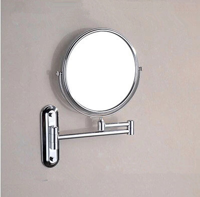 Brass Finish Wall Mounted Bathroom Two Sides Magnifying Glass Cosmetic Mirror MB005 Brass Finish Wall Mounted Bathroom Two Sides Magnifying Glass Cosmetic Mirror MB005