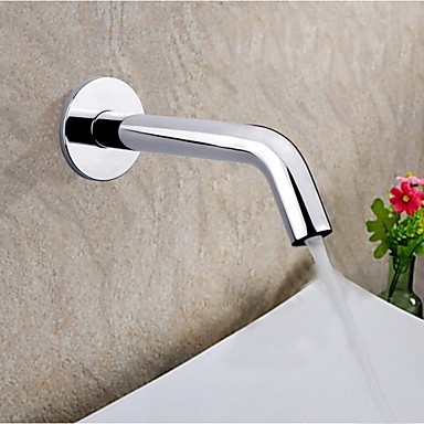 Sensor Contemporary Hands Free Bathroom Sink Taps-Chrome Finish N0832 Sensor Contemporary Hands Free Bathroom Sink Taps-Chrome Finish N0832