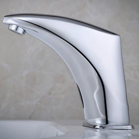 Contemporary New Sensor Water Tap Single Cold Tap Sink Basin Tap - T0100 Contemporary New Sensor Water Tap Single Cold Tap Sink Basin Tap - T0100