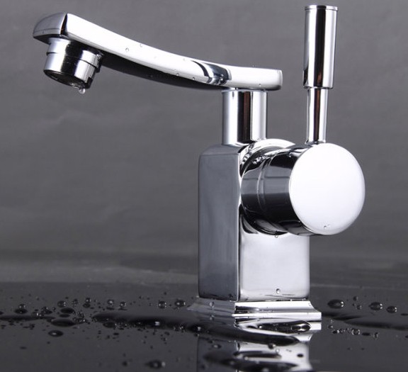 Chrome Finish Solid Brass Bathroom Sink Tap T0604 Chrome Finish Solid Brass Bathroom Sink Tap T0604
