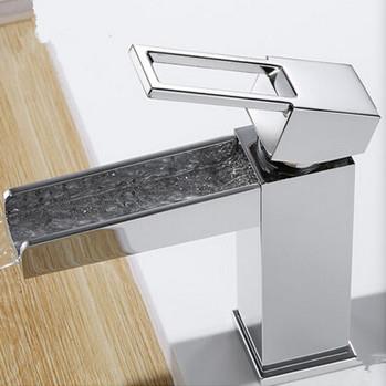 Art and New Design Waterfall Single Handle Mixer Bathroom Tap T1024E Art and New Design Waterfall Single Handle Mixer Bathroom Tap T1024E