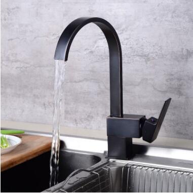 Antique Black Brass Kitchen Tap Rotatable Mixer Kitchen Sink Tap T1350B Antique Black Brass Kitchen Tap Rotatable Mixer Kitchen Sink Tap T1350B