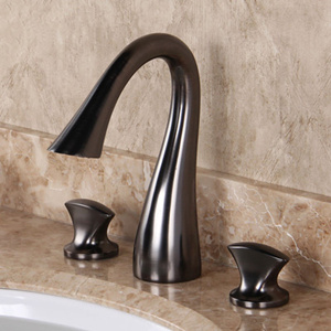 Oil-rubbed Bronze Widespread Antique Bathroom Sink Tap T1808C Oil-rubbed Bronze Widespread Antique Bathroom Sink Tap T1808C