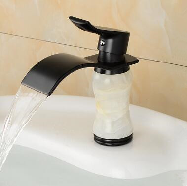 Antique Black Bronze Waterfall Bathroom Mixer Sink Tap TA248B Antique Black Bronze Waterfall Bathroom Mixer Sink Tap TA248B