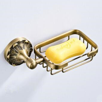 Antique Brass Wall Mounted Bathroom Accessory Soap Holder TAC048 Antique Brass Wall Mounted Bathroom Accessory Soap Holder TAC048