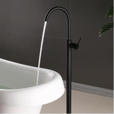 Antique Black Brass Simple Style Free Standing Bathroom Tub Tap Bathtub Tap TB0993S Antique Black Brass Simple Style Free Standing Bathroom Tub Tap Bathtub Tap TB0993S